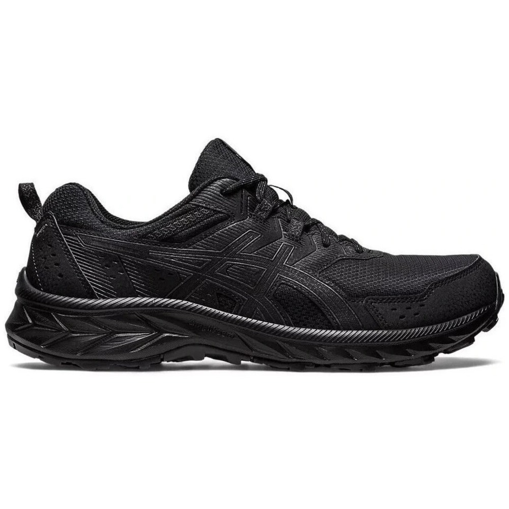 Mens Size 7.5 ASICS Gel Venture 9 Black Black Shoes Sneakers 1011B486-001 NEW